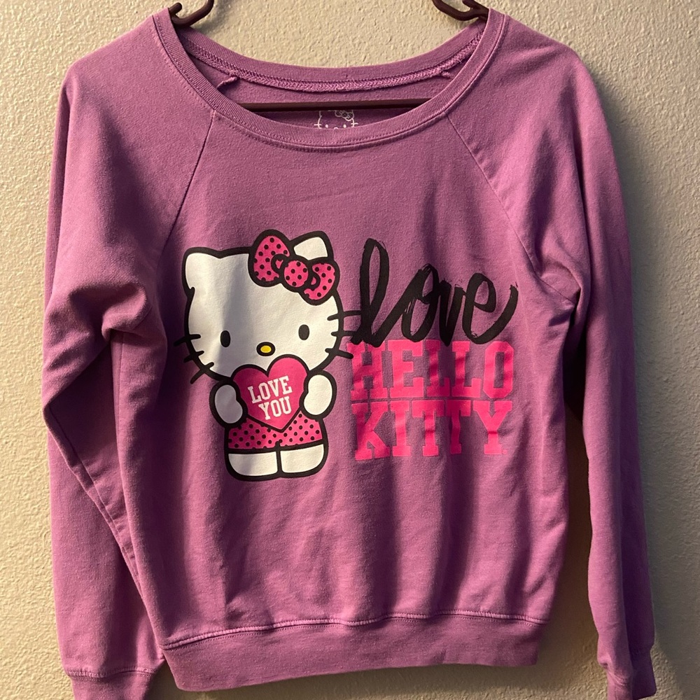 Hello Kitty Sanrio Long sleeve Sweater Girls XS
